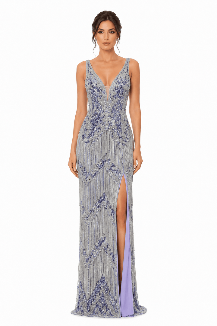 Jovani dresses Jovani - 38847 - Lilac/Silver