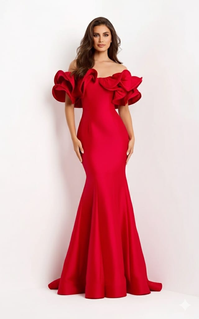 Jovani dresses Jovani - 43757-red