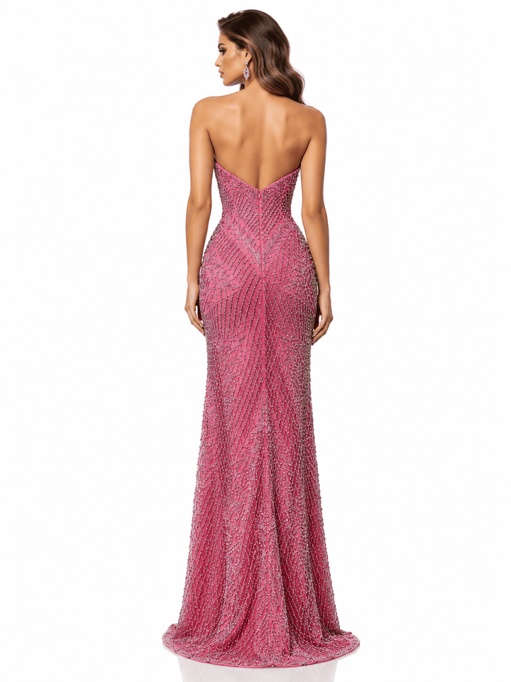 Jovani Dresses Jovani - 45434 - Pink/Silver
