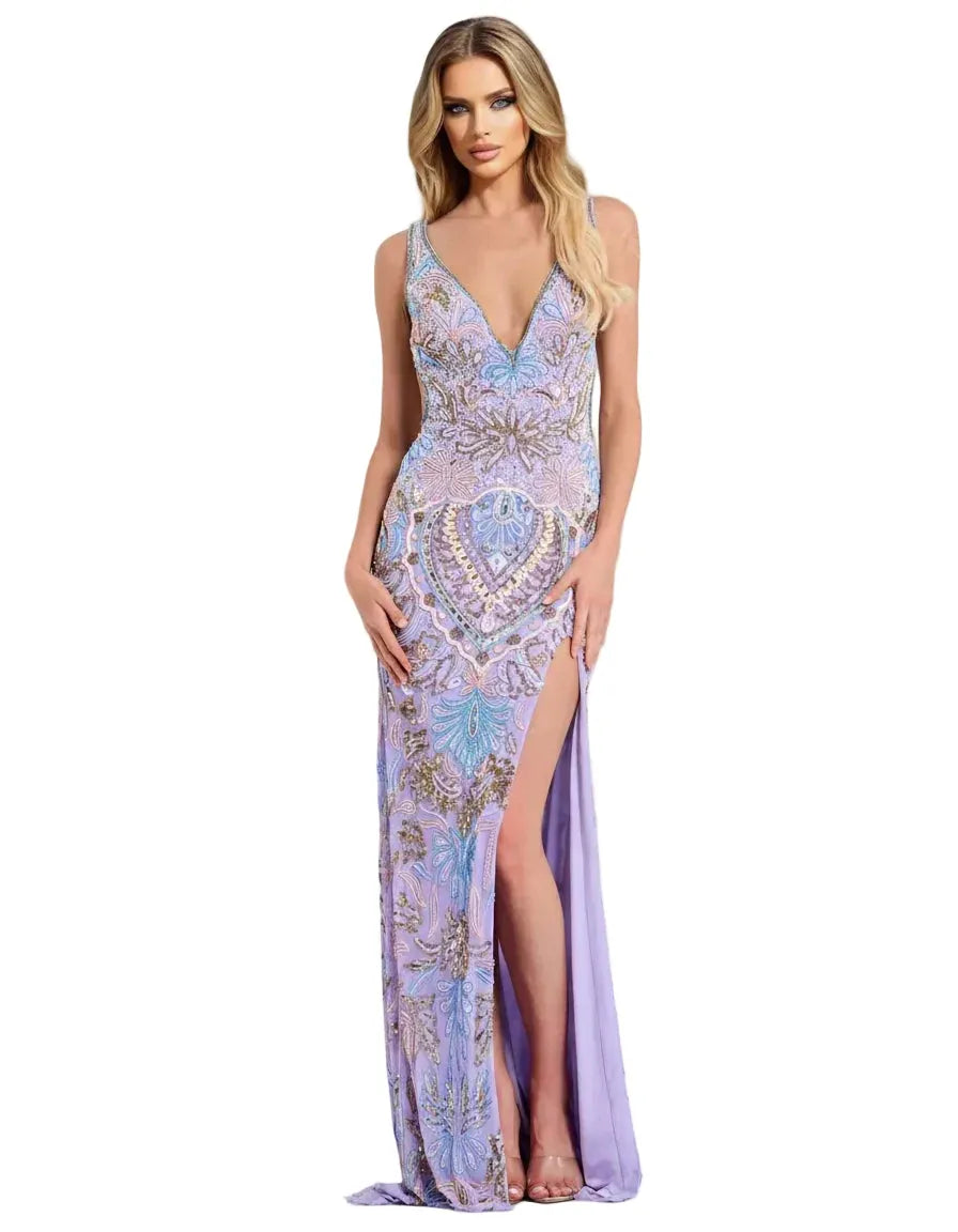 Jovani Dresses Jovani - 45533 - Lilac/Multi