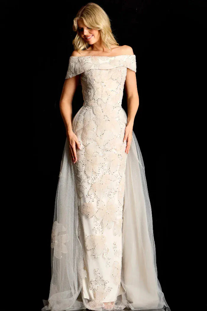Jovani dresses Jovani - 46034 -champagne