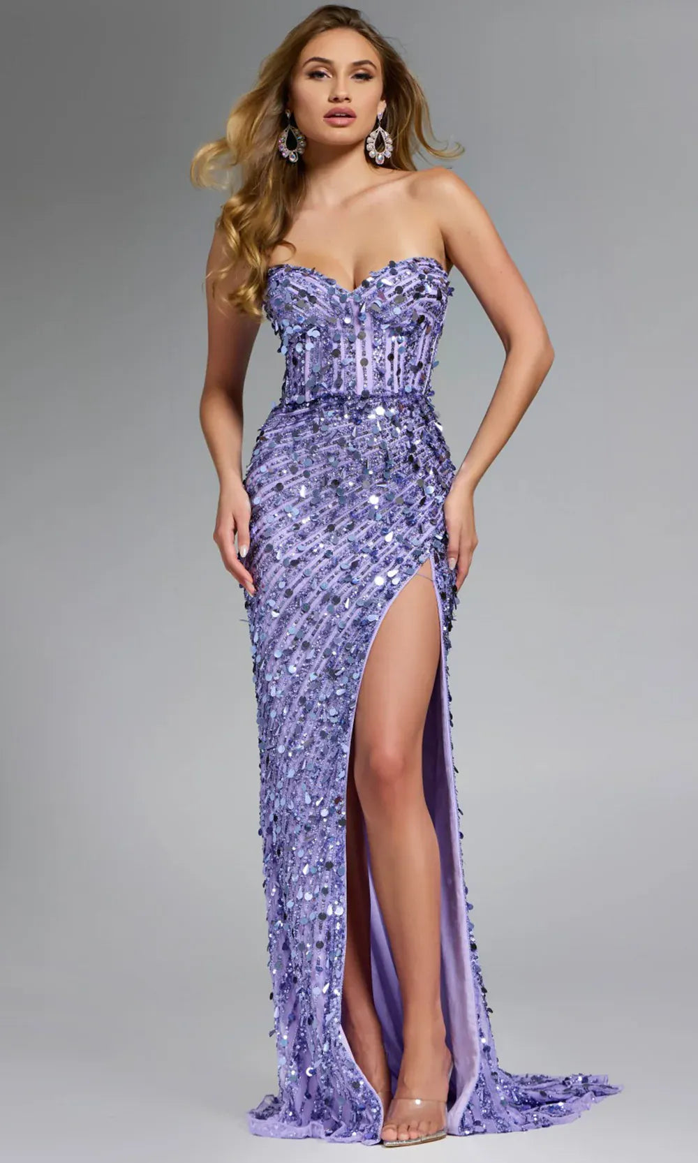 Jovani dresses Jovani - 46714 -Lilac