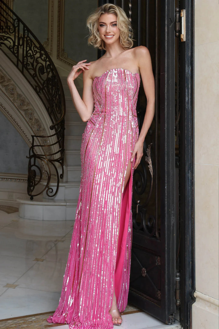 jovani dresses Jovani 52534 - Pink Gold