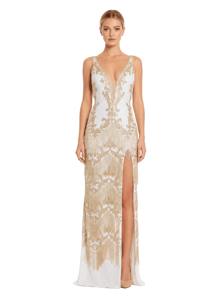 Jovani Jovani-38847-White/Gold