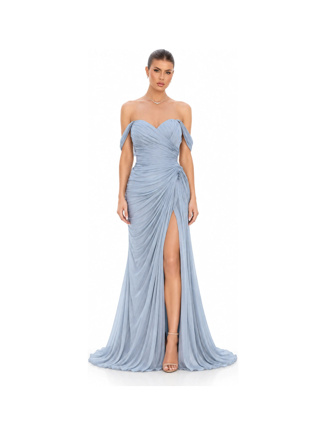 LaDivine dresses LaDivine - CD417 - Mist Blue