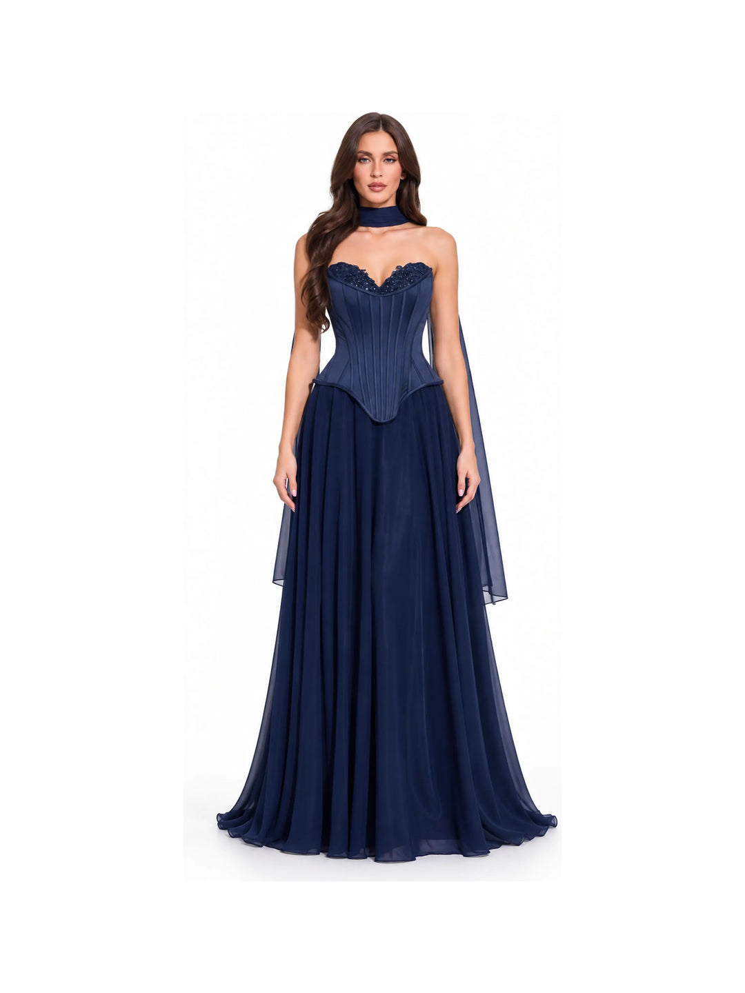 LaDivine dresses LaDivine - J891 - Navy