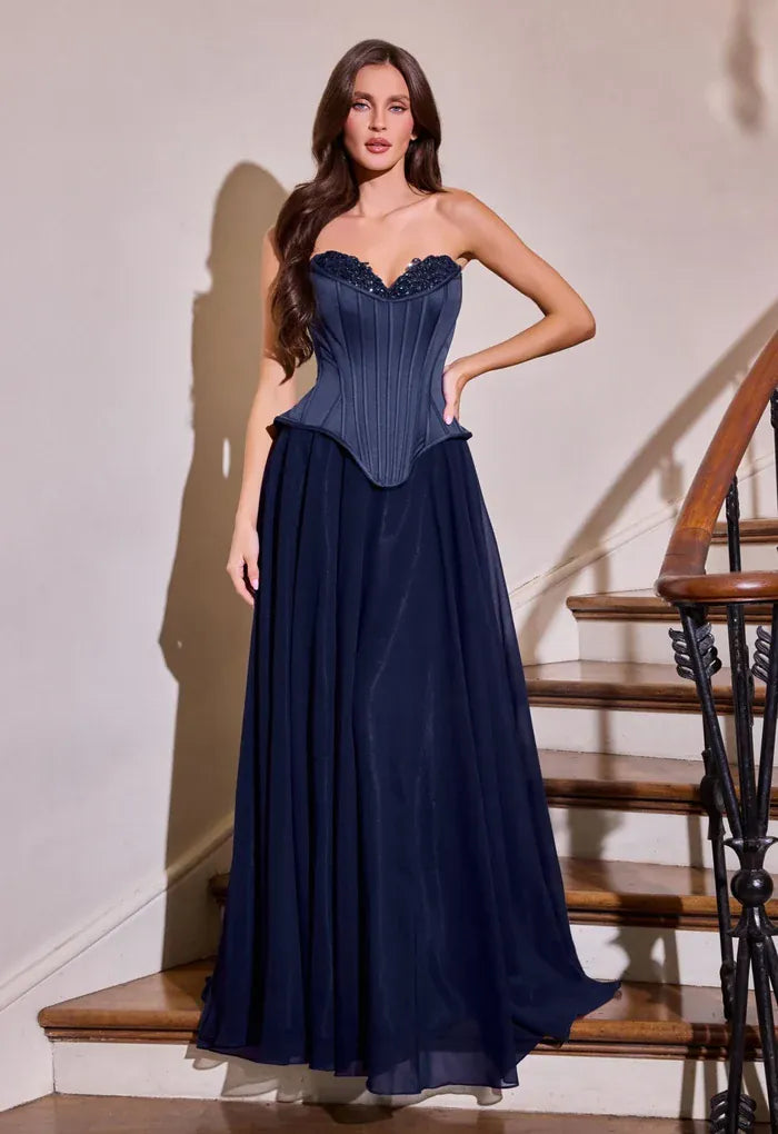 LaDivine dresses LaDivine - J891 - Navy