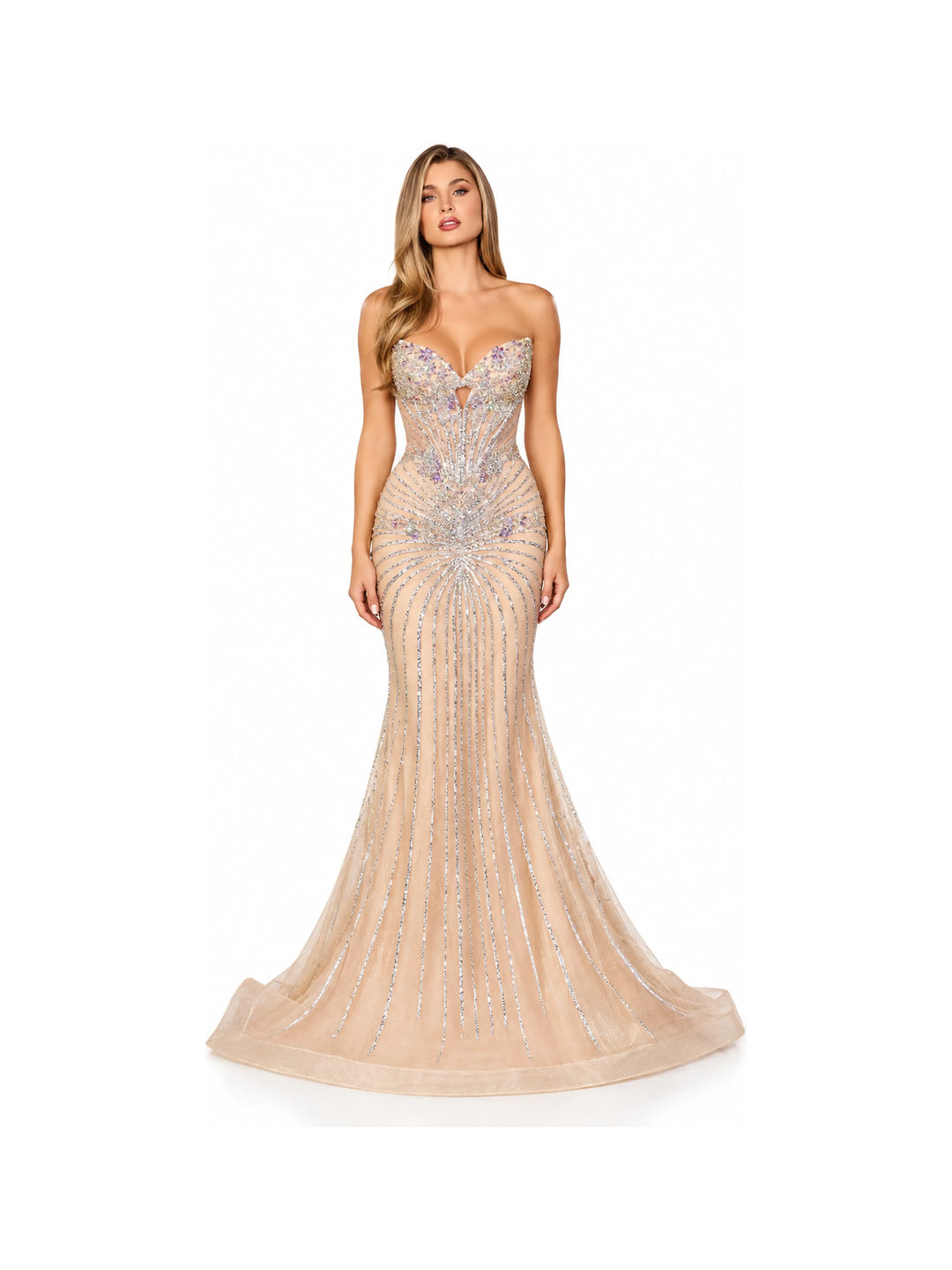 LaDivine dresses LaDivine - KV1139 - Nude