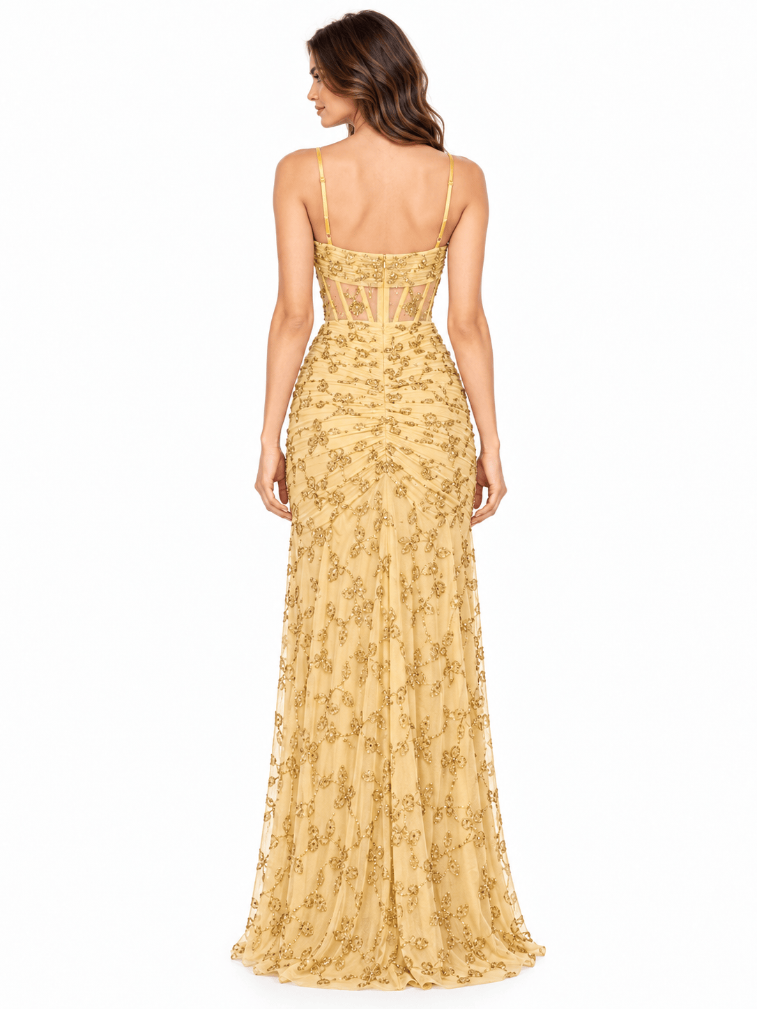 Lara dresses Lara - 9924 - Gold