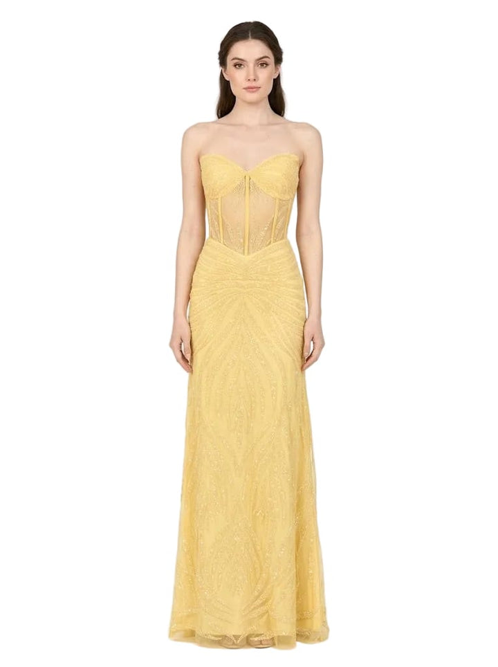 Lara dresses Lara - 9928 - Lemon