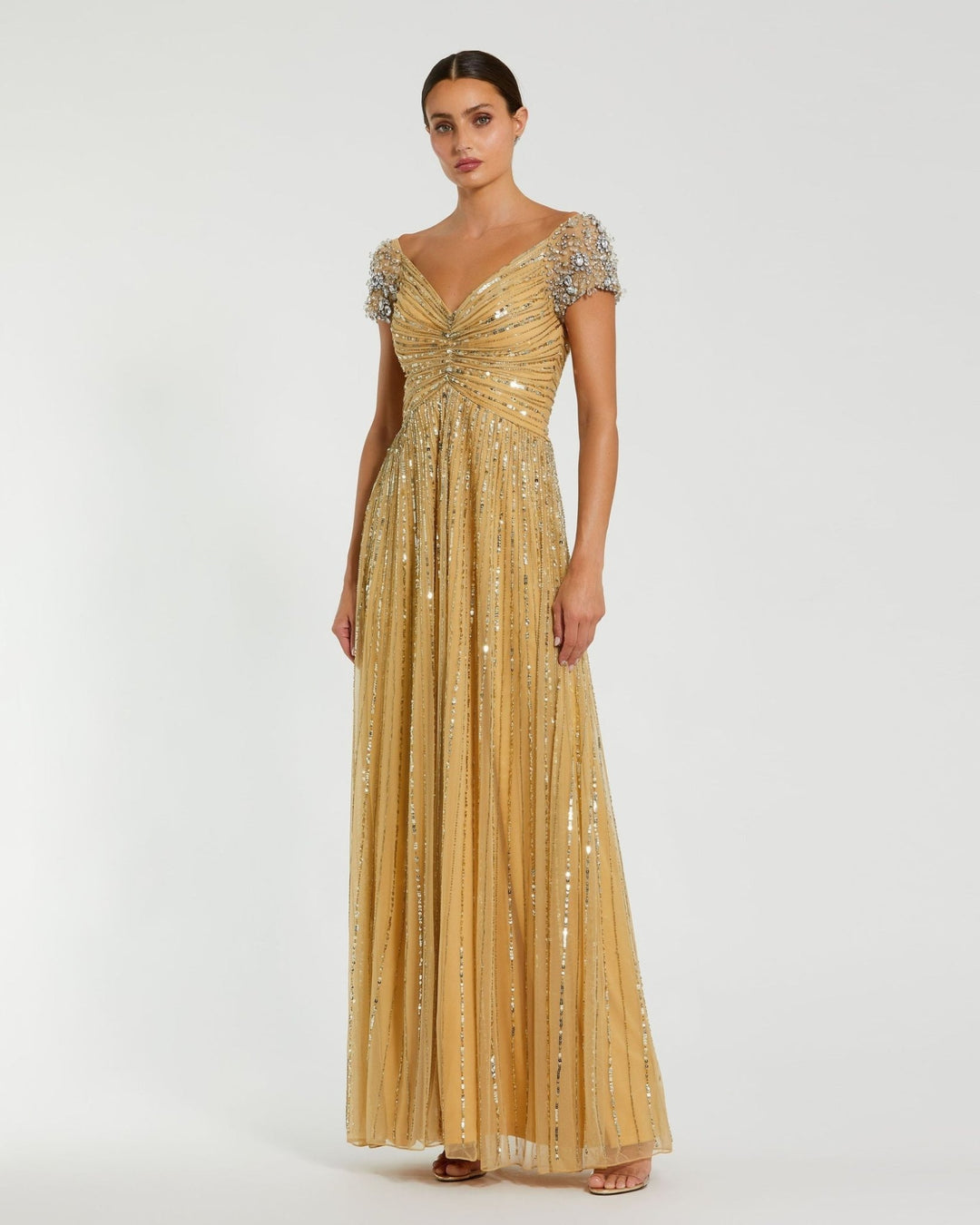 MAC DUGGAL - 23042 - GOLD - riyadhdress