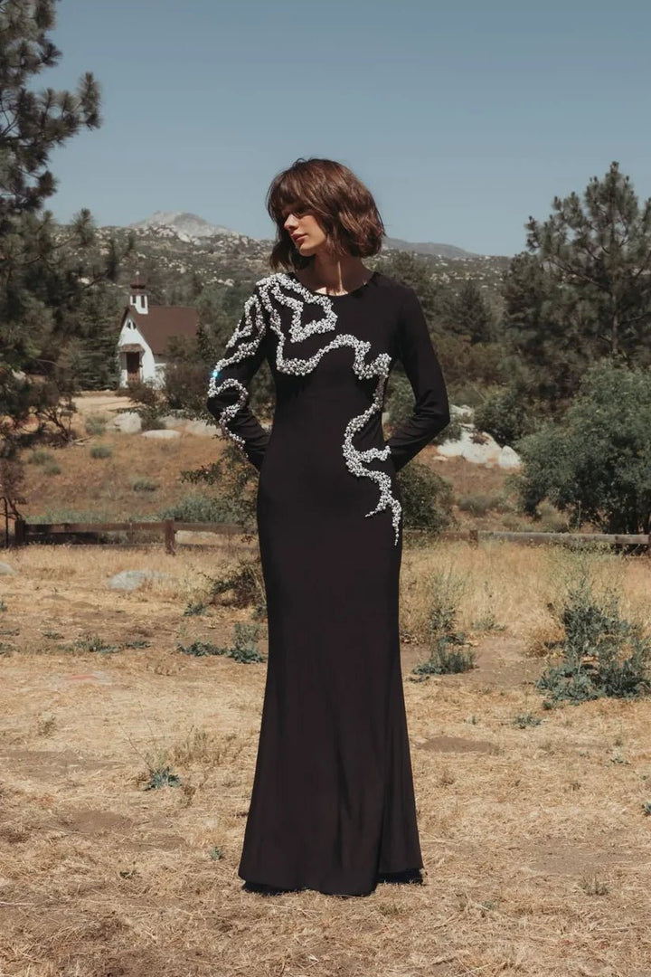 MAC DUGGAL - 44086 - BLACK - riyadhdress