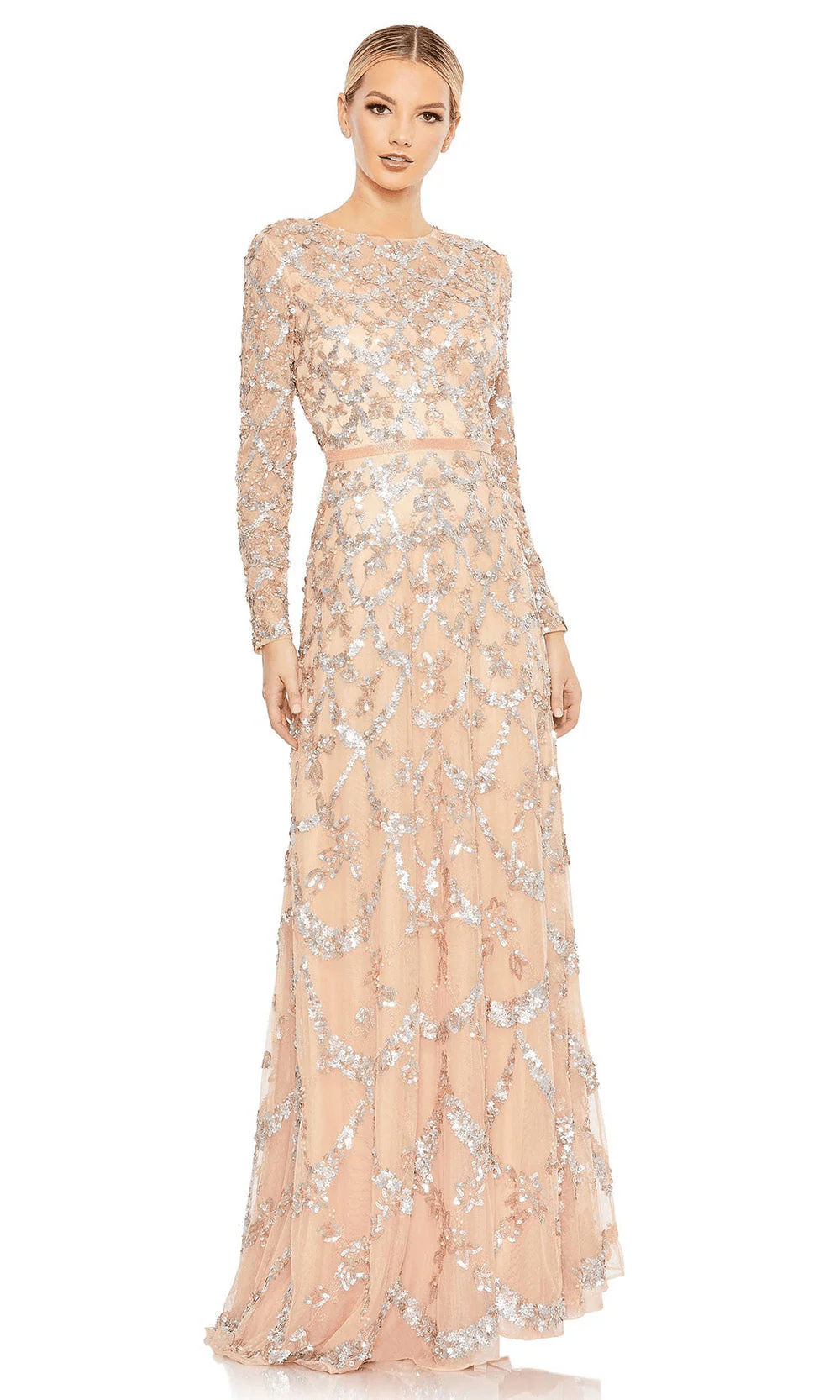 MAC DUGGAL - 5496 - Blush - riyadhdress