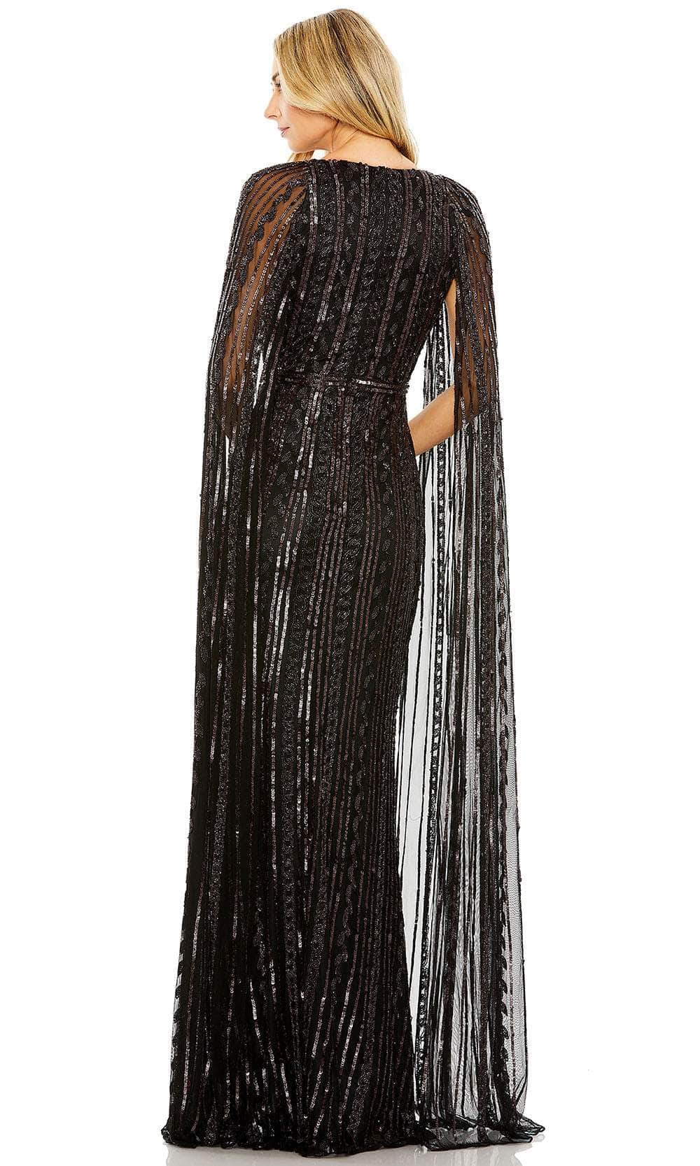 MAC DUGGAL - 5915 - BLACK BERRY - PLUS - riyadhdress
