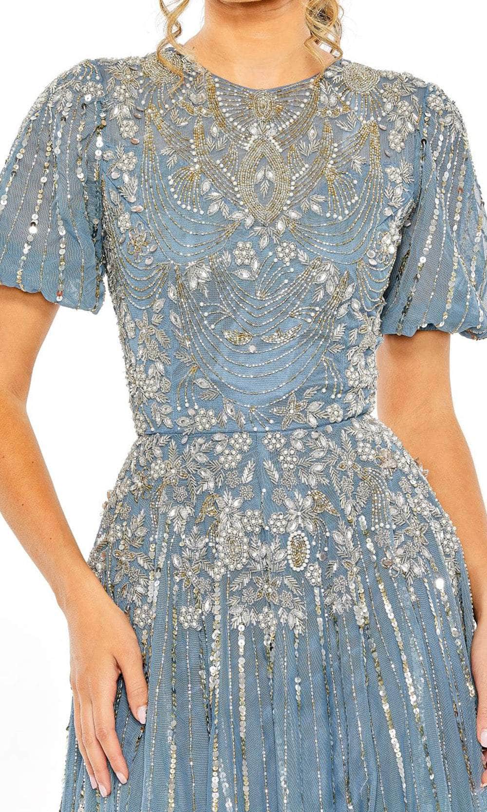 MAC DUGGAL - 5991 - SLATE BLUE - riyadhdress