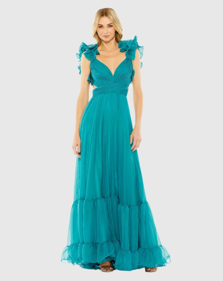 MAC DUGGAL - 67911 - Turquoise - riyadhdress