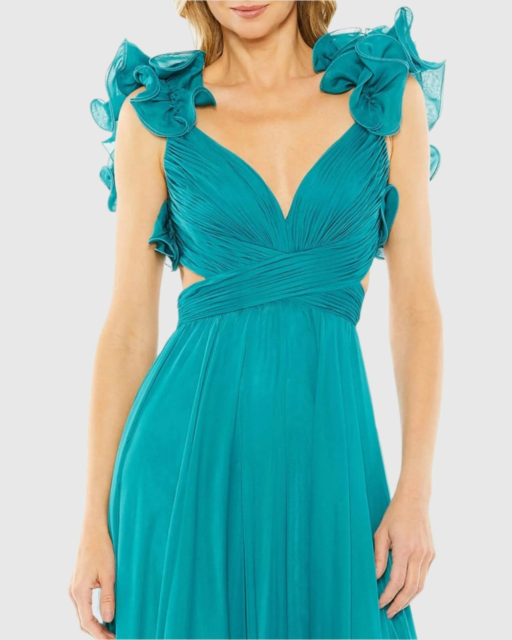 MAC DUGGAL - 67911 - Turquoise - riyadhdress