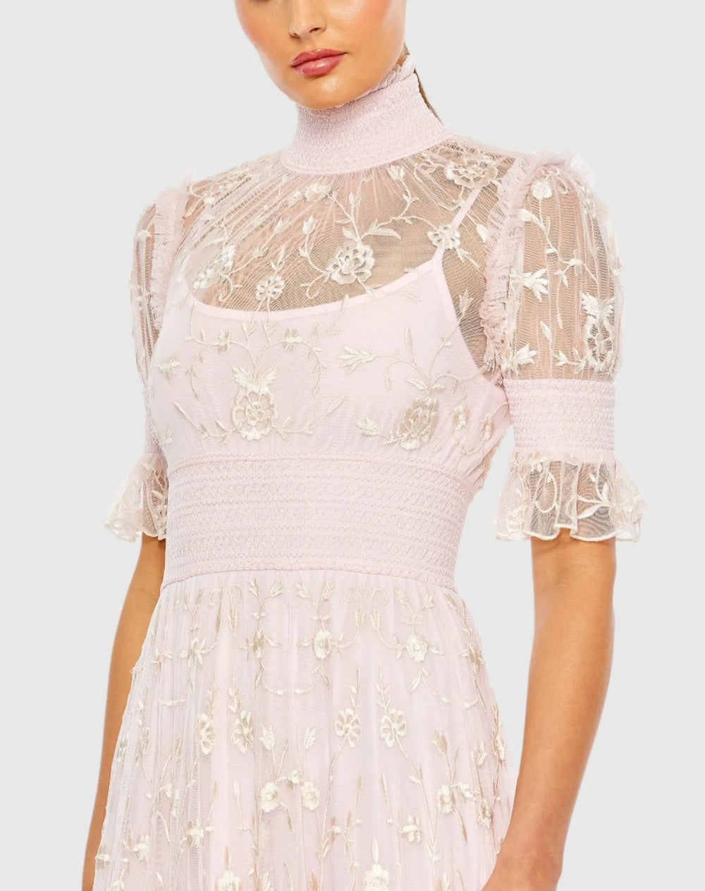 MAC DUGGAL - 8005 - ROSE /PINK - riyadhdress