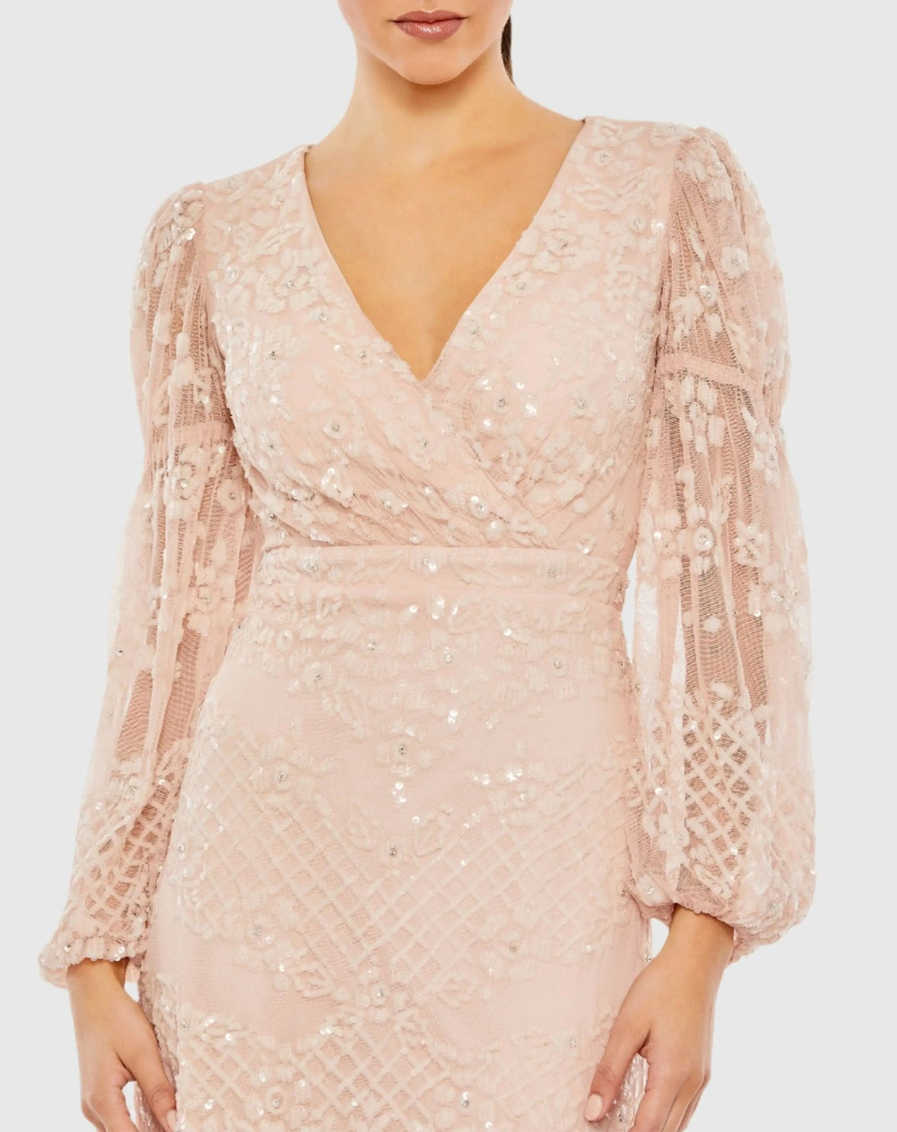 MAC DUGGAL - 9197 - Blush - riyadhdress