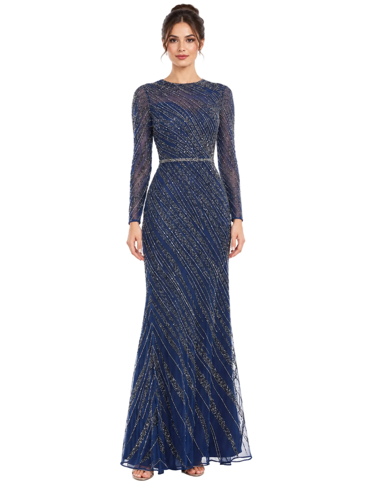 Mac Duggal dress MAC DUGGAL- 5240 -navy-plus