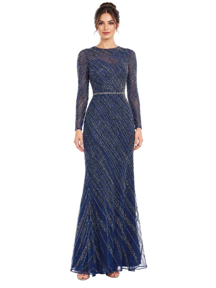 Mac Duggal dress MAC DUGGAL- 5240 -navy-plus