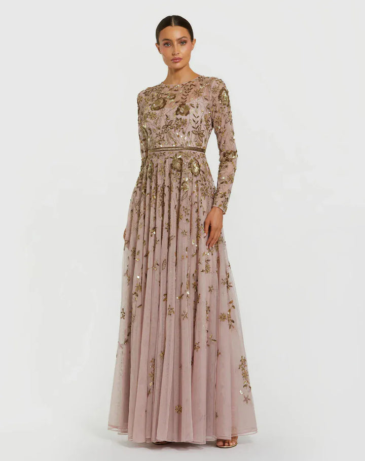 Mac Duggal dress Mac Duggal-6182-mocha-plus