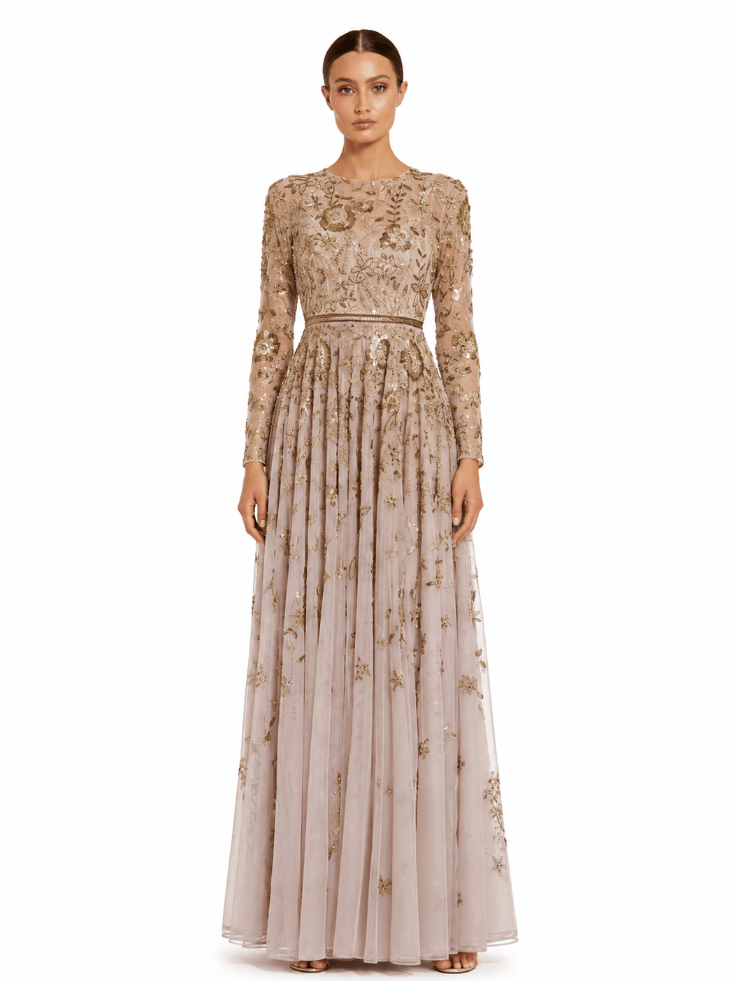 Mac Duggal dress Mac Duggal-6182-mocha-plus