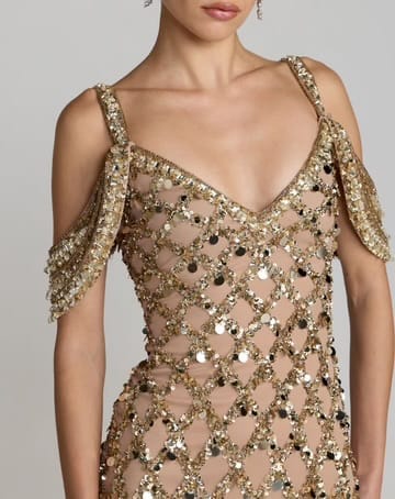 Mac Duggal dresses Mac Duggal-10139-gold