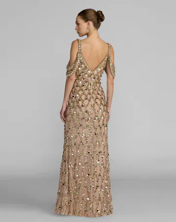 Mac Duggal dresses Mac Duggal-10139-gold