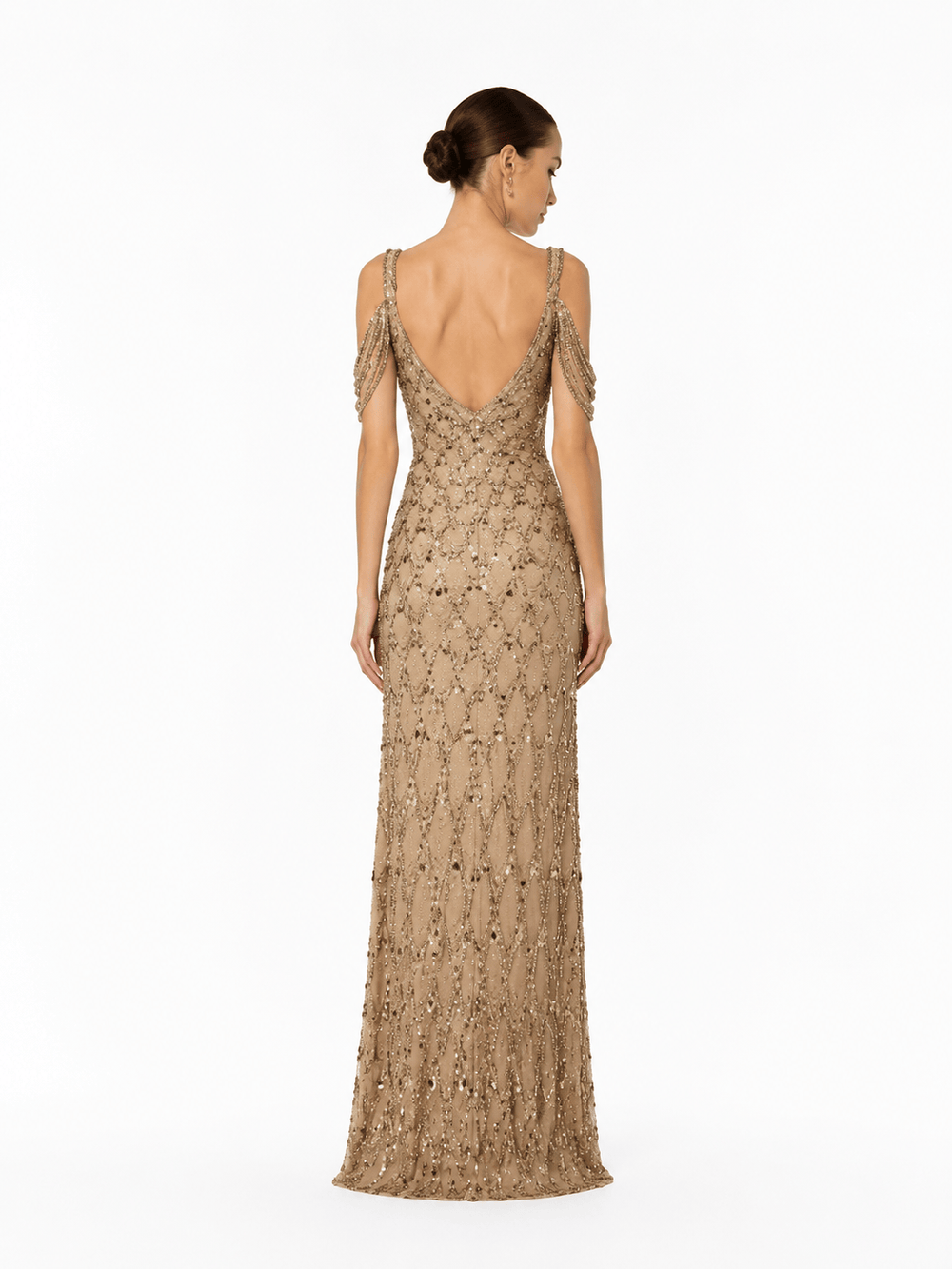 Mac Duggal dresses Mac Duggal-10139-gold
