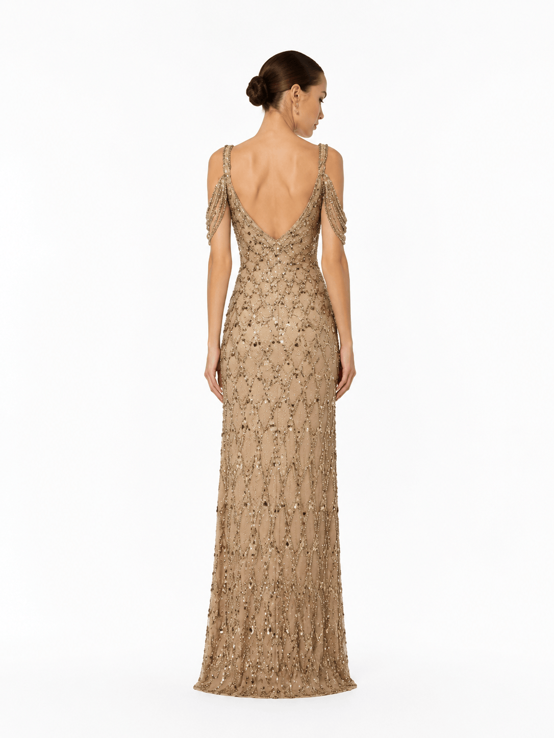 Mac Duggal dresses Mac Duggal-10139-gold