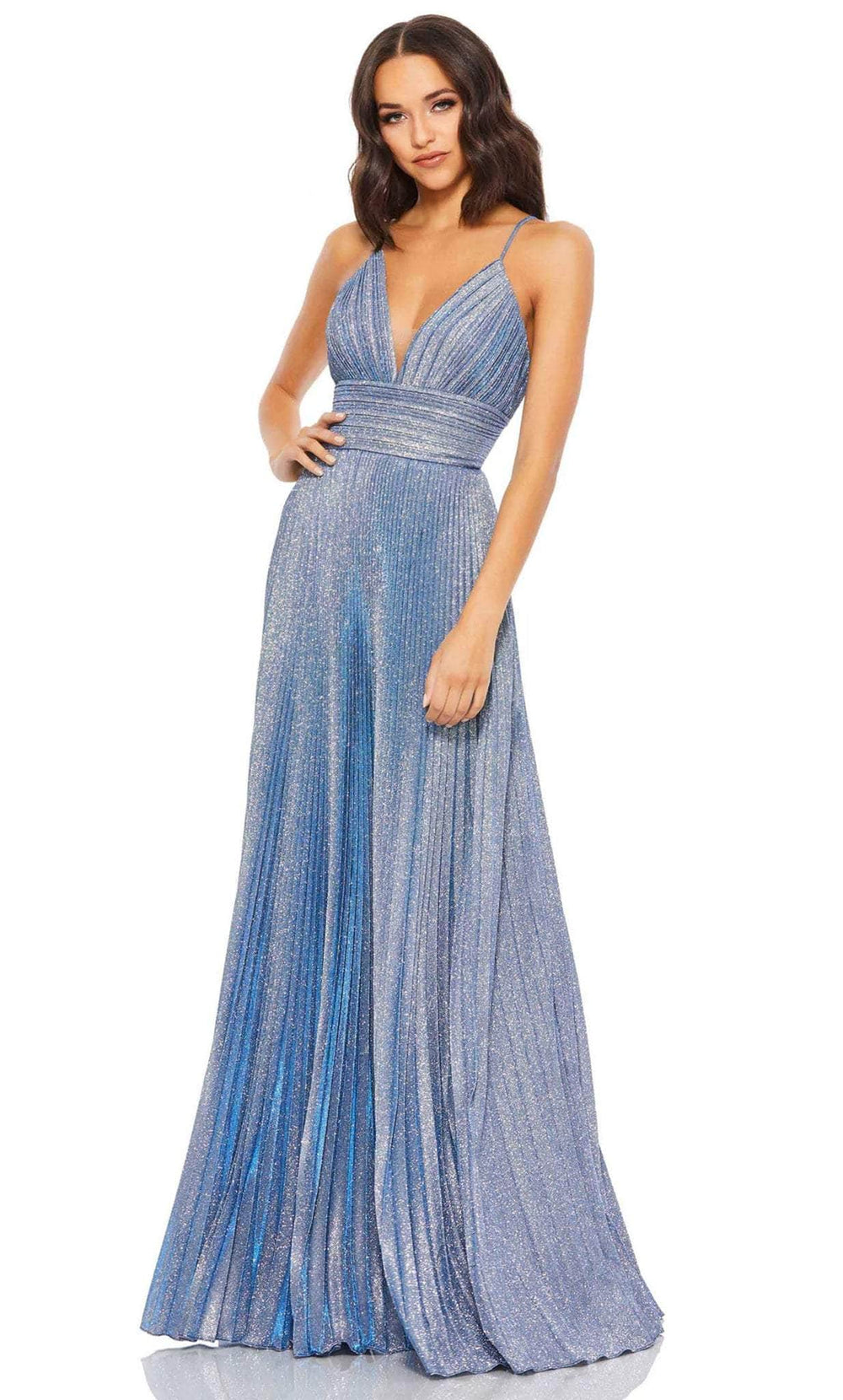 Mac Duggal dresses Mac Duggal-30725-royal silver