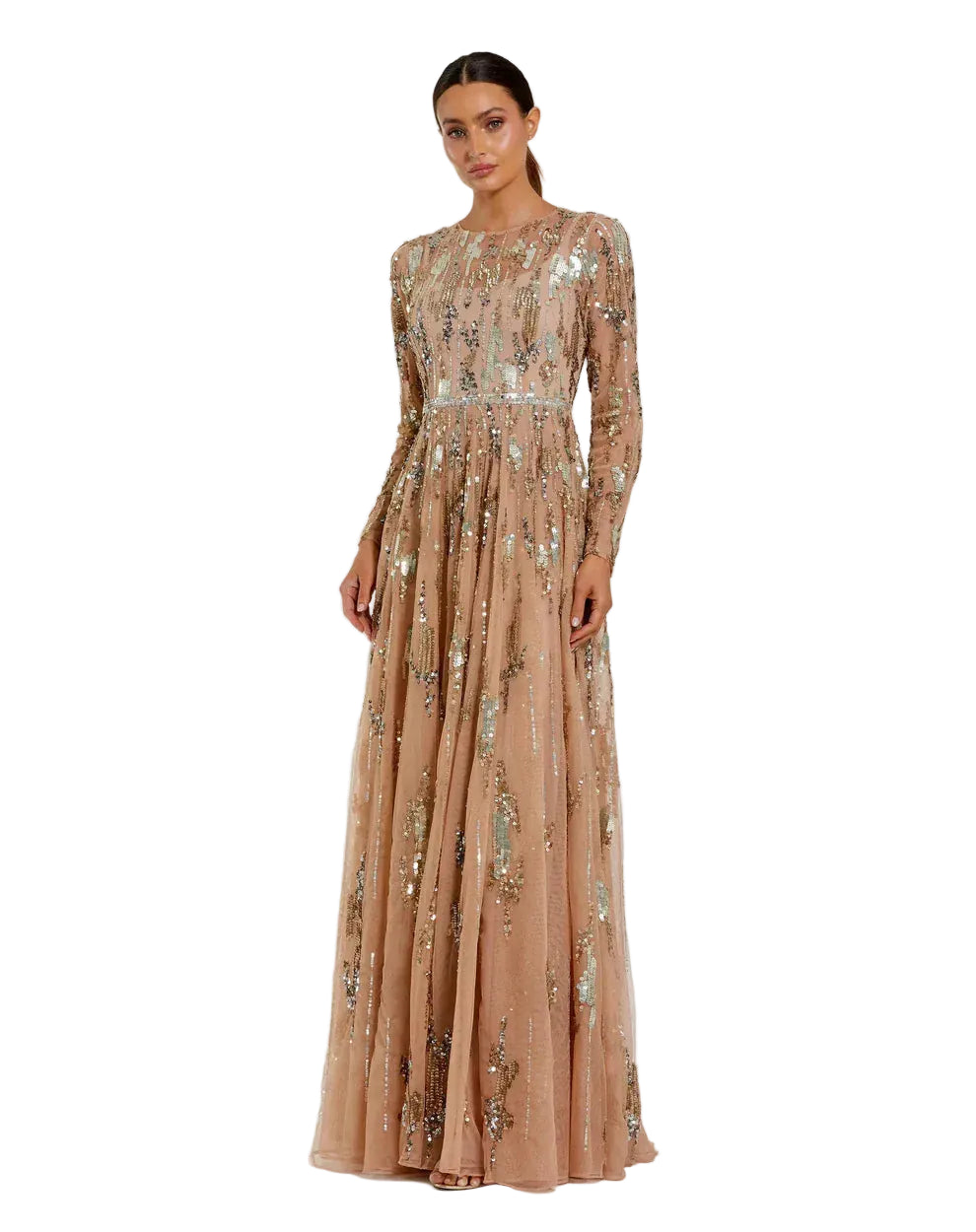 Mac Duggal dresses Mac Duggal - 6181 - Taupe