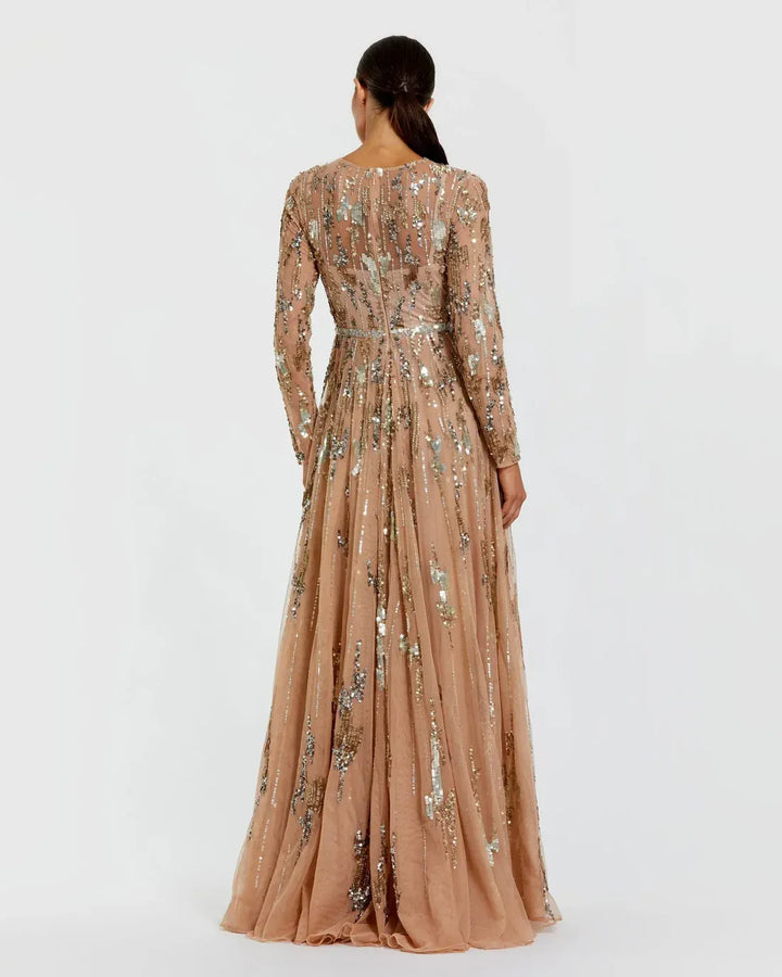 Mac Duggal dresses Mac Duggal - 6181 - Taupe