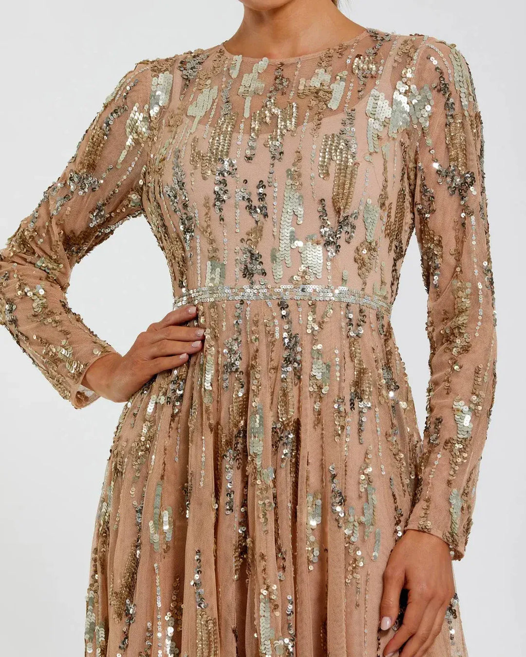 Mac Duggal dresses Mac Duggal - 6181 - Taupe