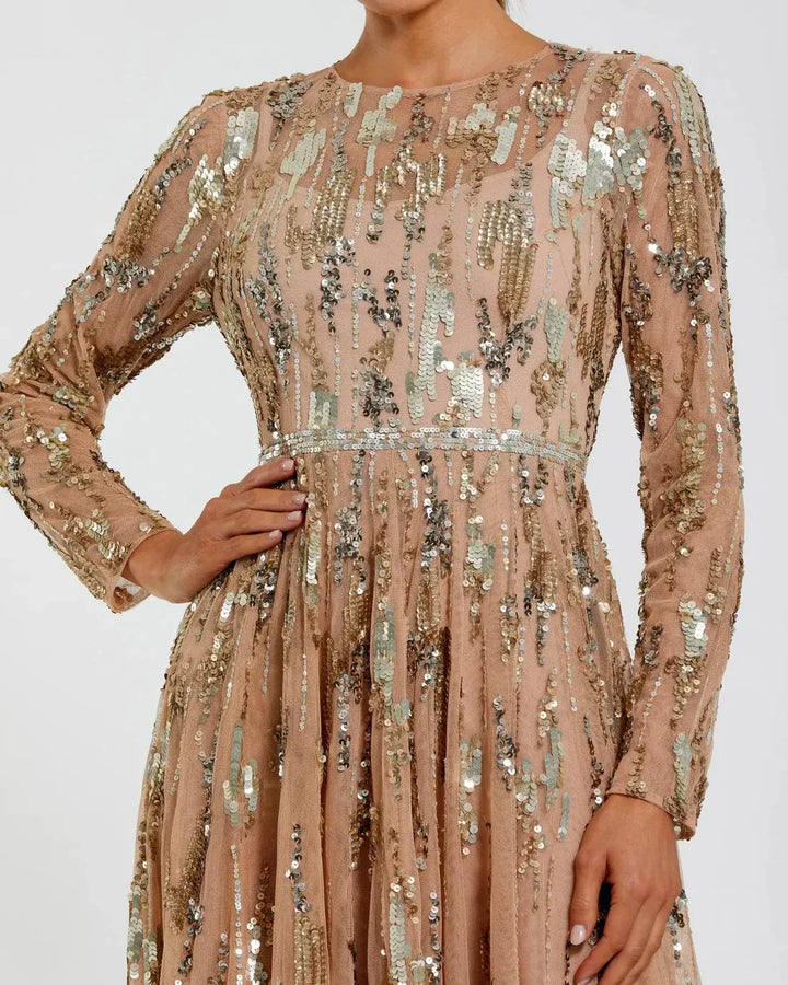 Mac Duggal dresses Mac Duggal - 6181 - Taupe