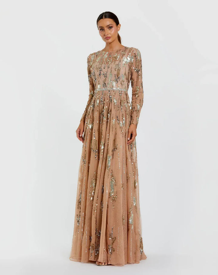 Mac Duggal dresses Mac Duggal - 6181 - Taupe