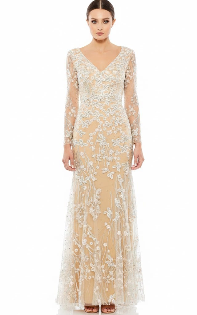 Mac Duggal dresses Mac Duggal-70239-nude-plus