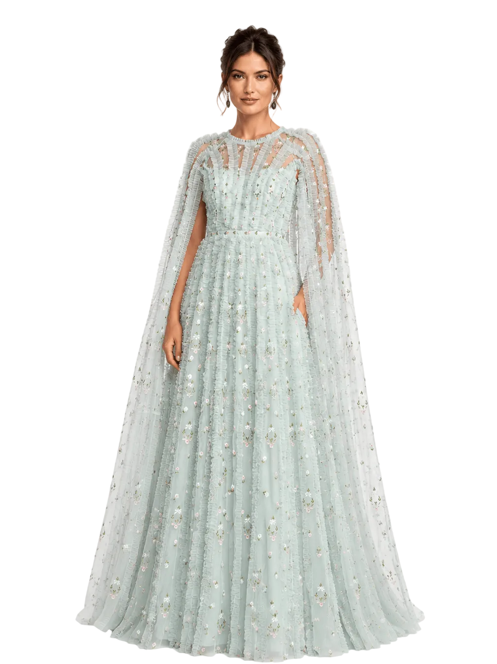 Mac Duggal dresses Mac Duggal-8444-Seafoam Multi