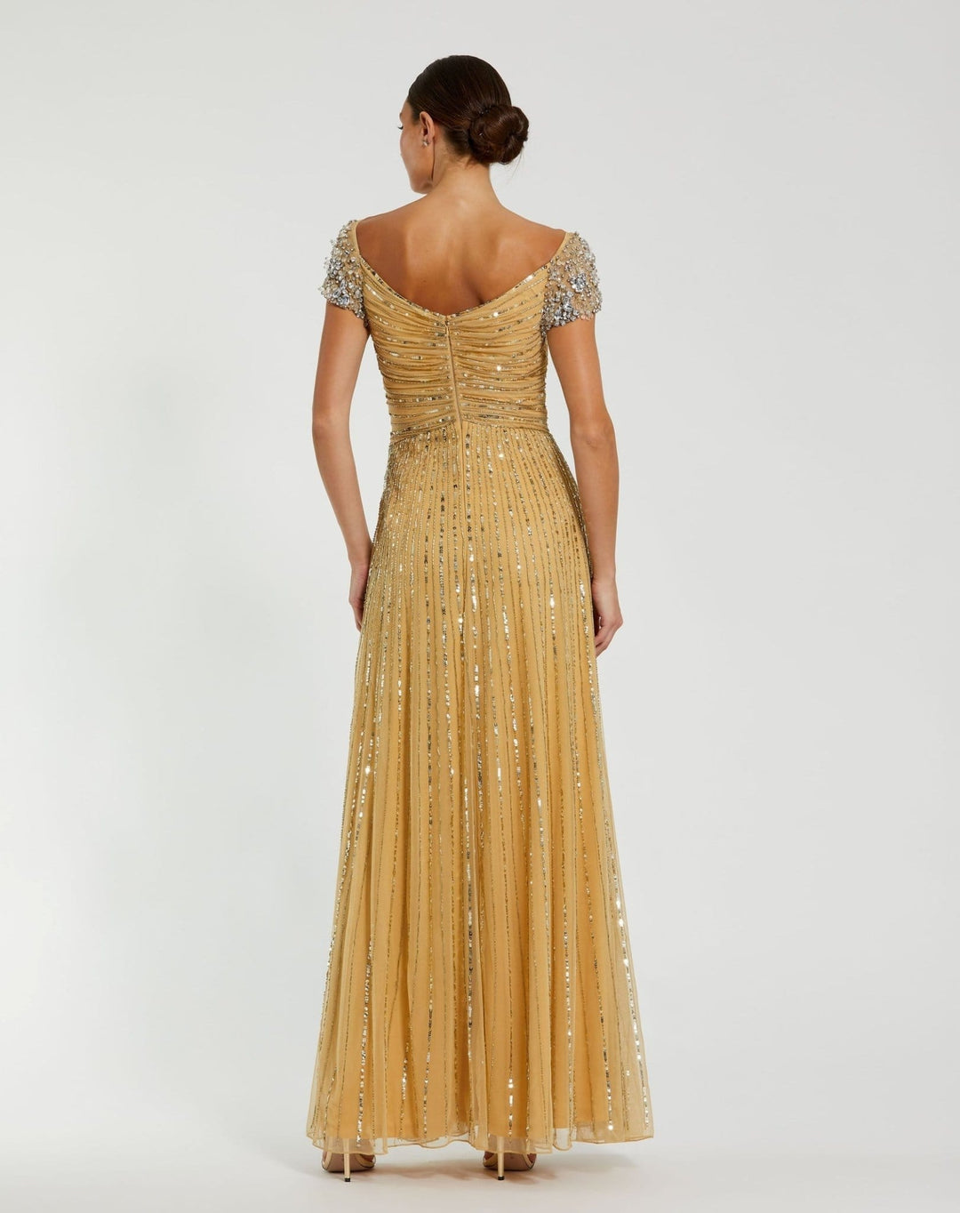 Mac Duggal Mac Duggal -23042- Gold