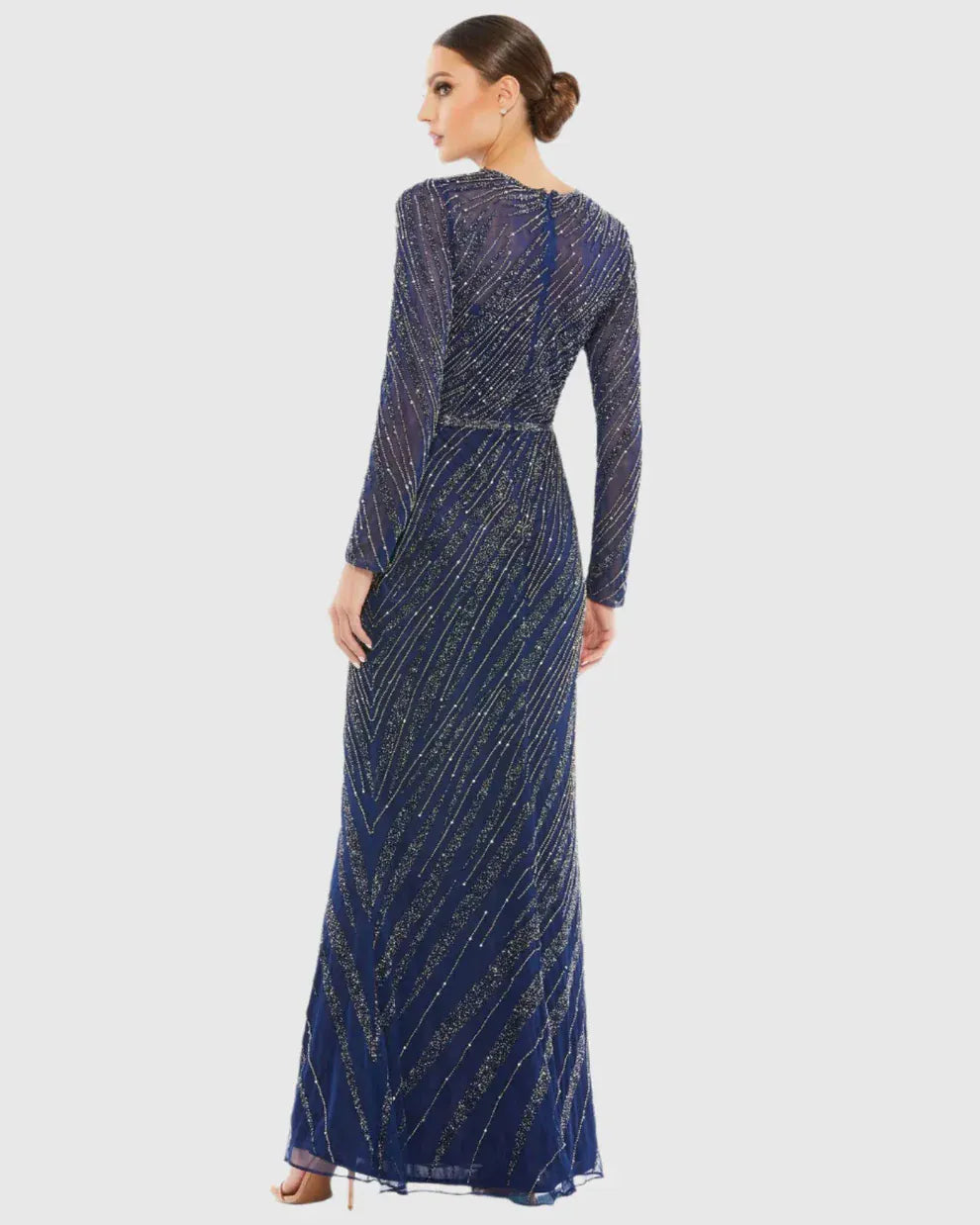 Mac Duggal MAC DUGGAL- 5240 -navy-plus