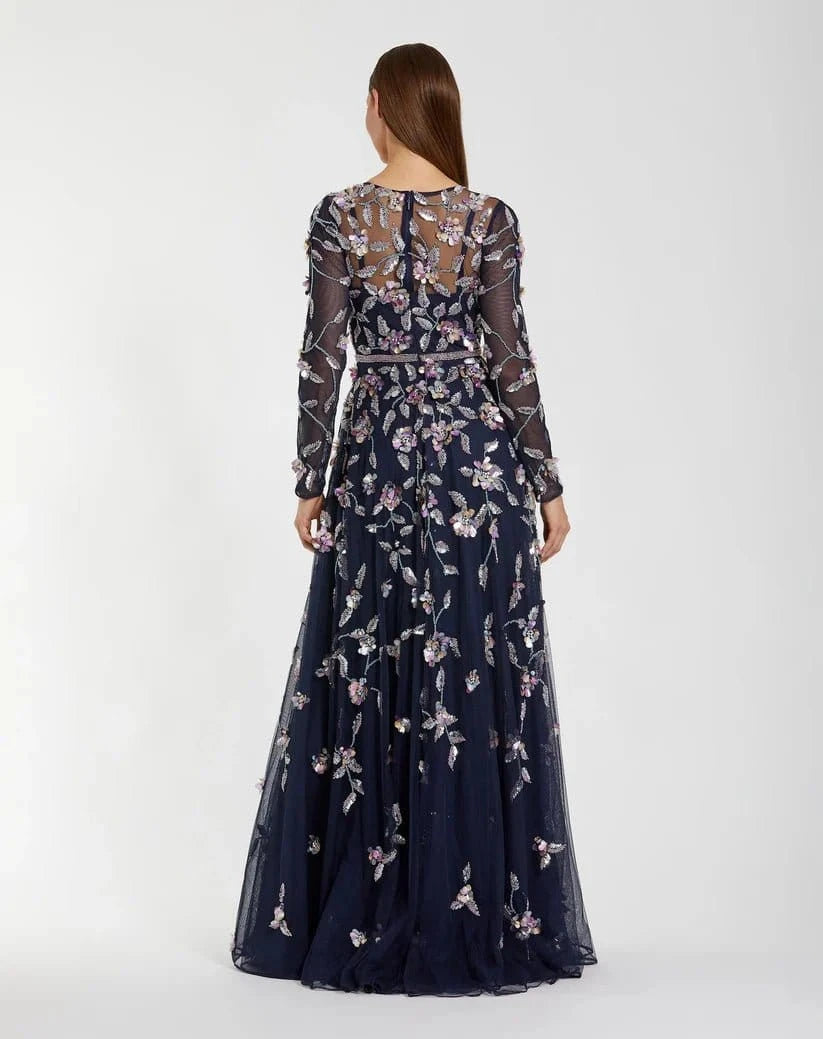Mac Duggal Mac Duggal-6183- Navy -Plus