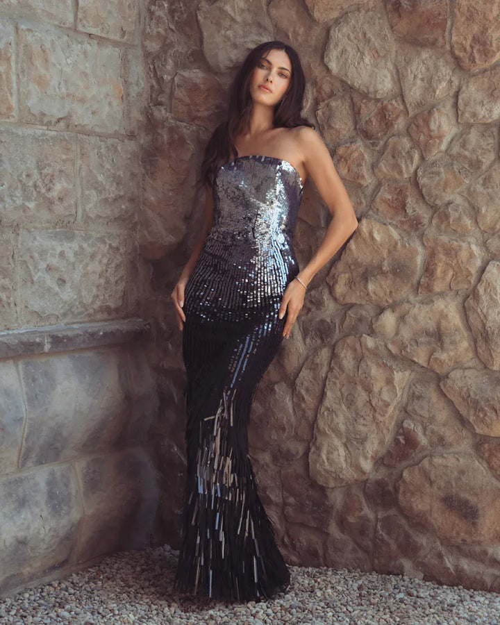 Mac Duggal Mac Duggal - 6265 -  silver black
