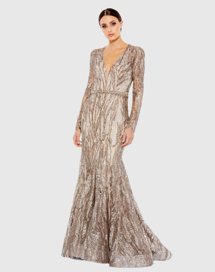 Mac Duggal MAC DUGGAL - 79358 -TAUPE