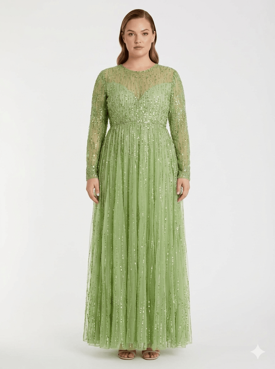 Mac Duggal Mag Duggal-5636-Sage-Plus