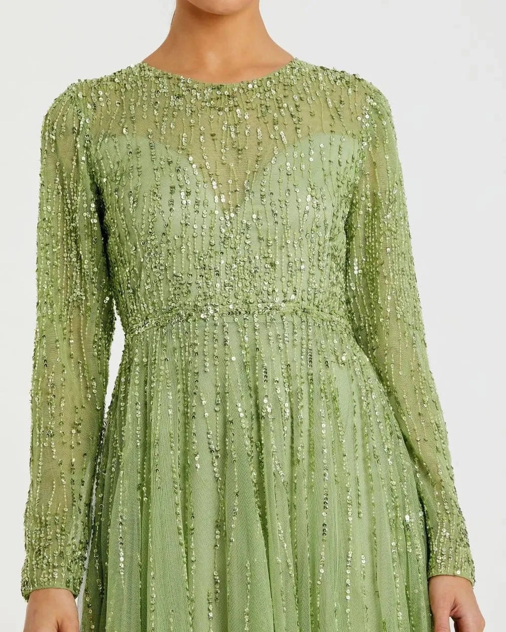 Mac Duggal Mag Duggal-5636-Sage-Plus