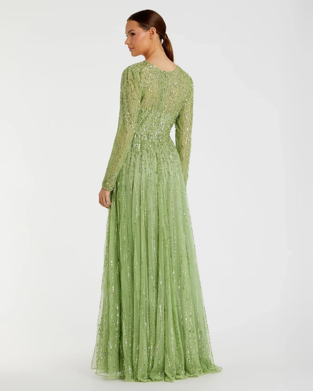 MAG DUGGAL - 5636 - SAGE - PLUS - riyadhdress