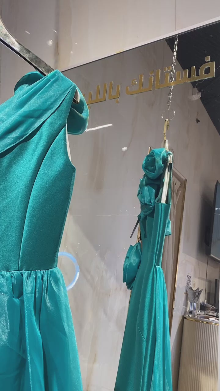Terani - 242M3342 - Emerald dresses Terani