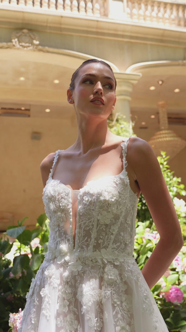 Andrea And Leo -wl063-off-wite dresses Andrea and Leo