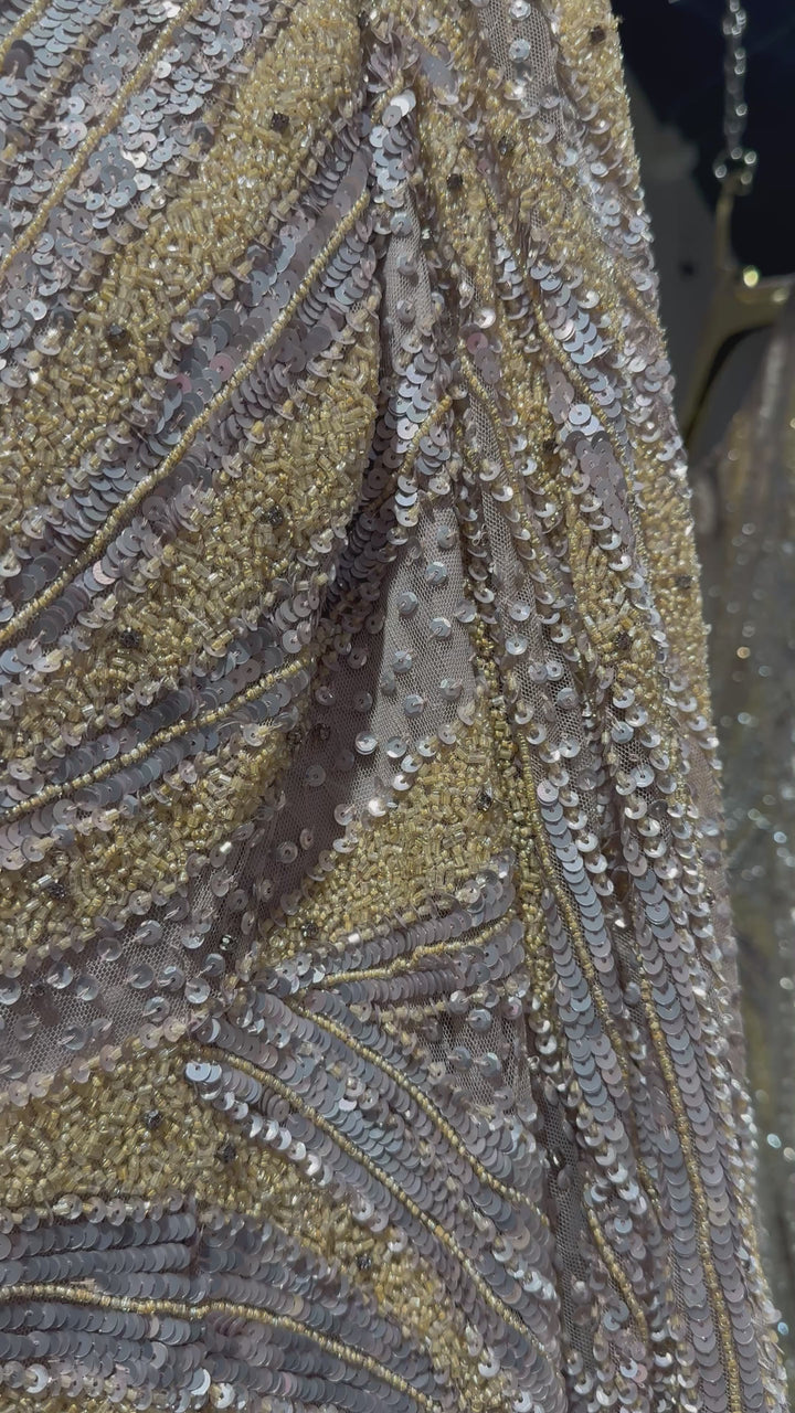 Colors - Mv1344-Champagne dresses Colors